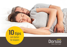 10 tips om beter te slapen - Folder - Dorsoo